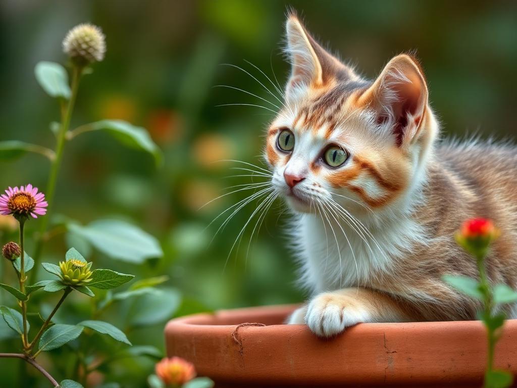 comment repousser les chats de son jardin